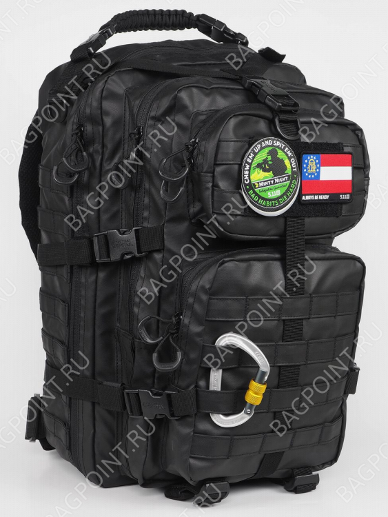 Тактический рюкзак на 40л GONGTEX Patriot Assault Pack Черный