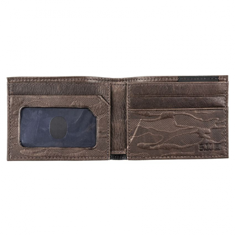 Кожаный кошелек 5.11 Wheeler Leather Коричневый