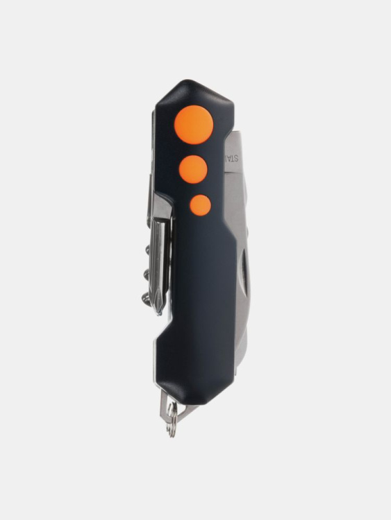 Нож перочинный STINGER®, 96 мм, 15 функций, (Черный/Оранжевый)