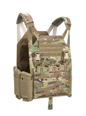 Тактический жилет системы AMP с панелью AK Tri-Mag SPANKER® EV114 EP118 MultiCam®