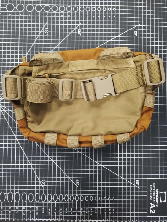 Поясная сумка MYSTIK TERRA® Коракс М Рыжая