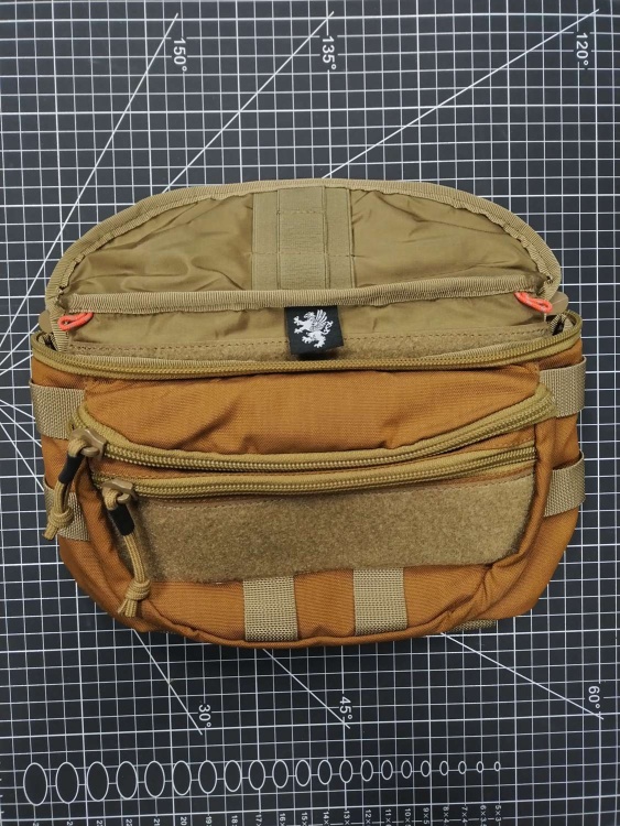 Поясная сумка MYSTIK TERRA® Коракс М Рыжая