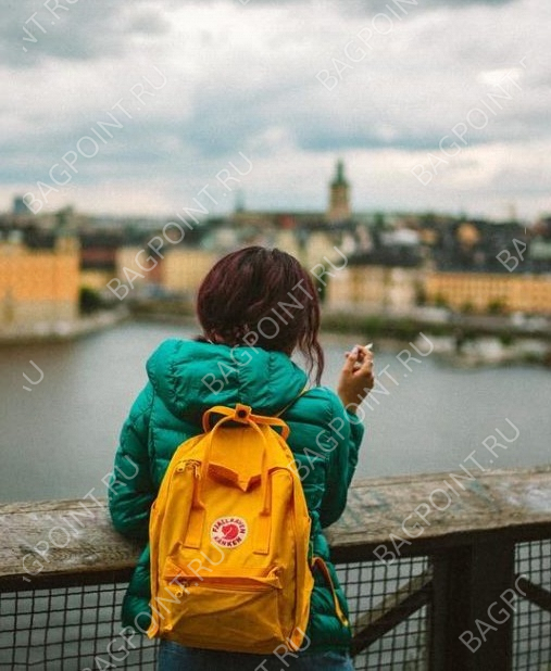 Fjallraven Kanken Classic Yellow