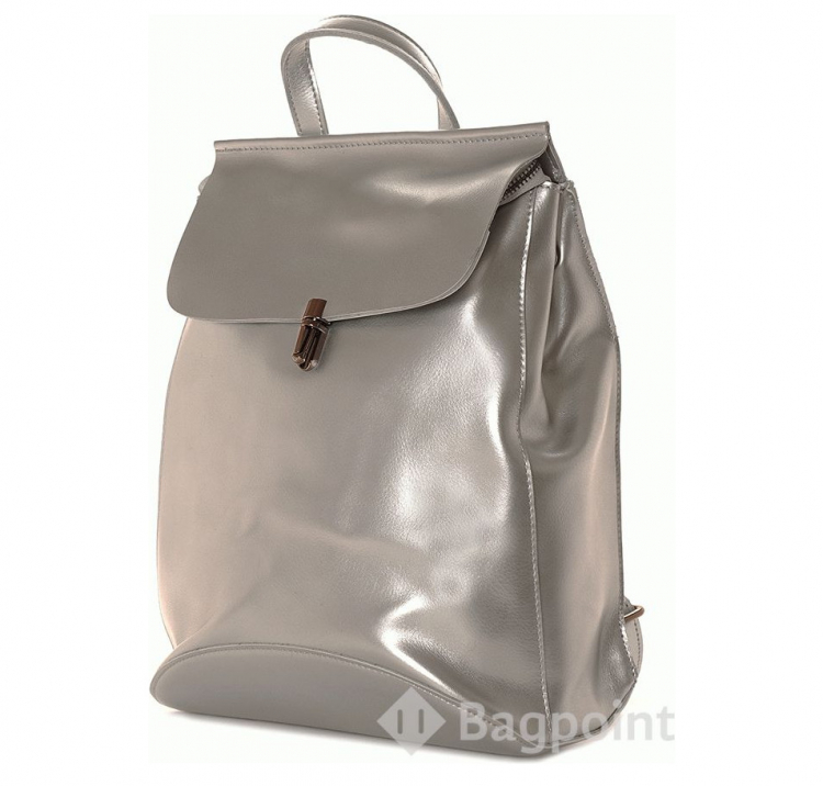 Кожаный рюкзак Best&Best Minimal серебро