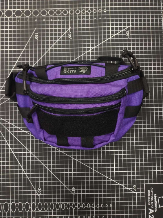 Поясная сумка MYSTIK TERRA® Бамбас Пурпурная