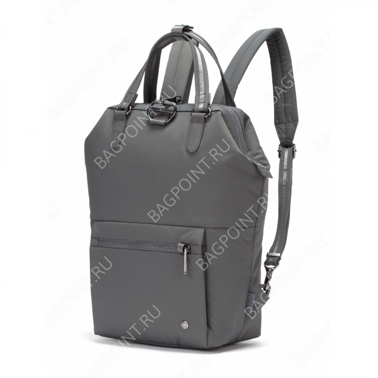 Женский рюкзак антивор Pacsafe Citysafe CX mini Серый
