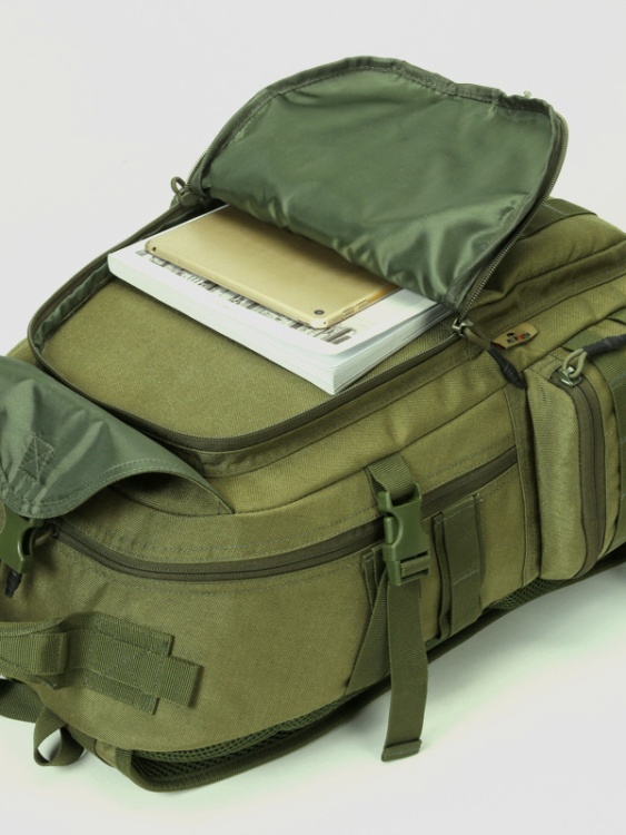 Рюкзак тактический городской Mr. Martin 7016 Олива 35л + чехол