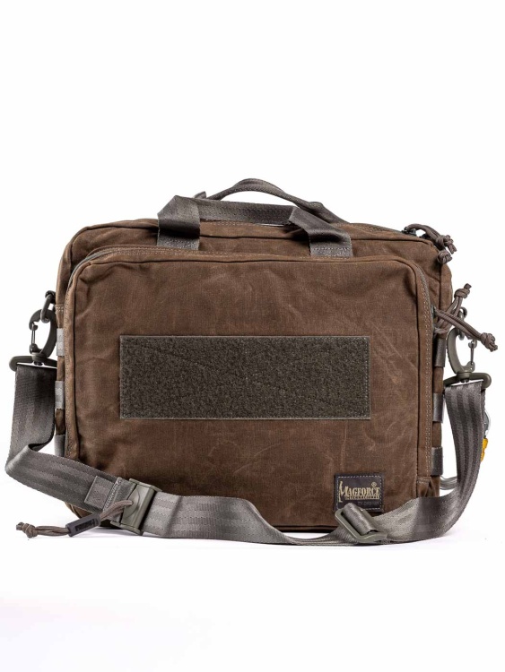 Портфель\Сумка MAGFORCE® Recruit Briefcase Waxed Cotton Brown