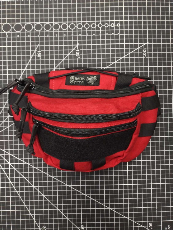 Поясная сумка MYSTIK TERRA® Бамбас Красная
