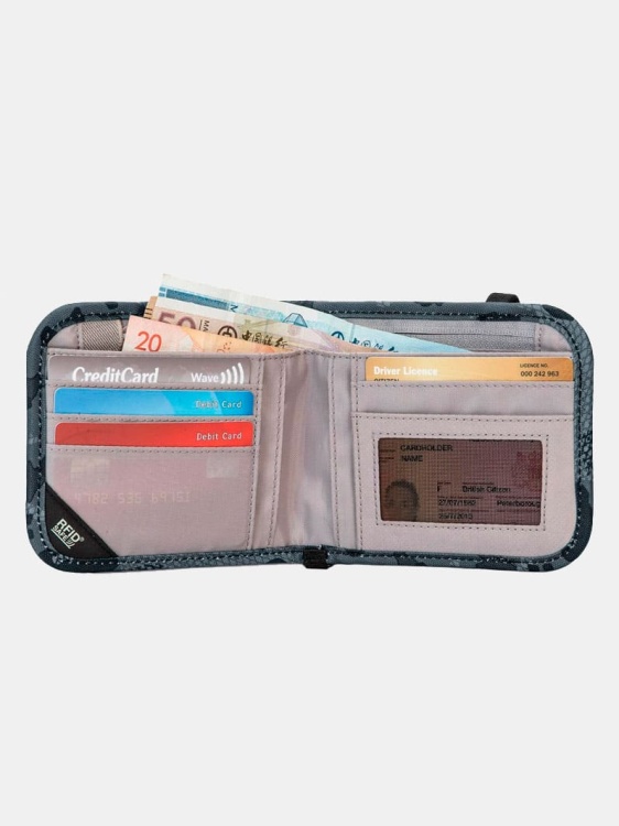 Кошелек антивор Pacsafe RFIDsafe V100 черный