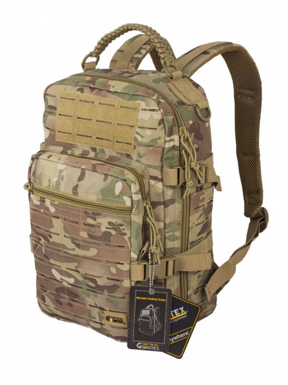 Маленький тактический рюкзак GONGTEX Hexagon Мультикам