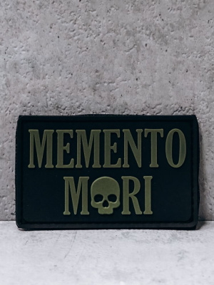 Патч "Memento Mori" ПВХ #133