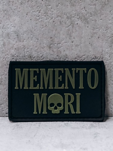 Патч "Memento Mori" ПВХ #133