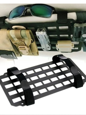 Тактический органайзер Molle для автомобильного козырька 2