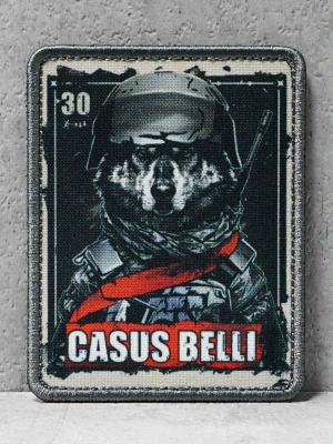 Патч тканевый с липучкой "Casus Belli" #426