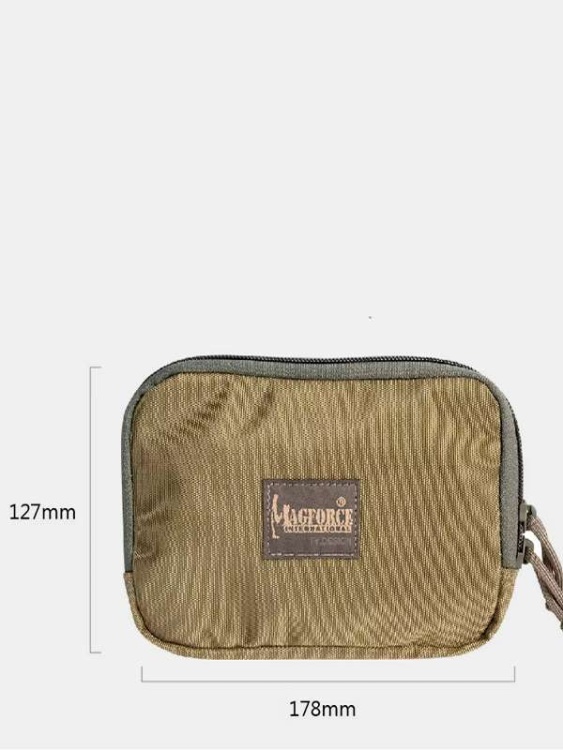 Подсумок на липучке MAGFORCE® Slim Pouch L Khaki/Foliage