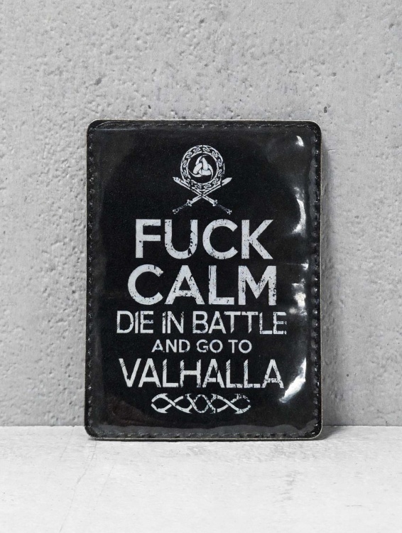 Патч на липучке "go to Valhalla" #375-2
