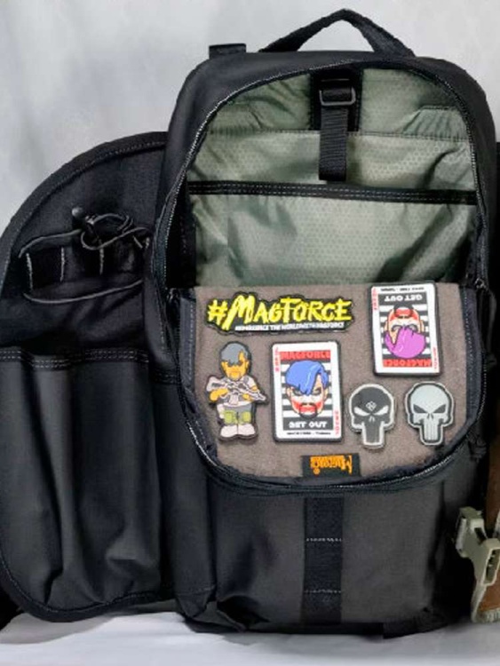 Рюкзак MAGFORCE® IMBS™ 17" Task Force - Waxed Cotton Black