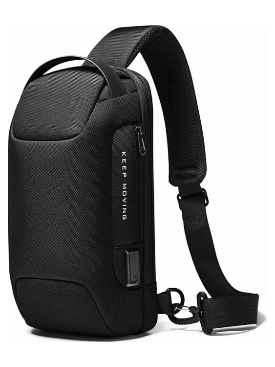 Сумка-слинг Bange BG22085 Black (Черная)
