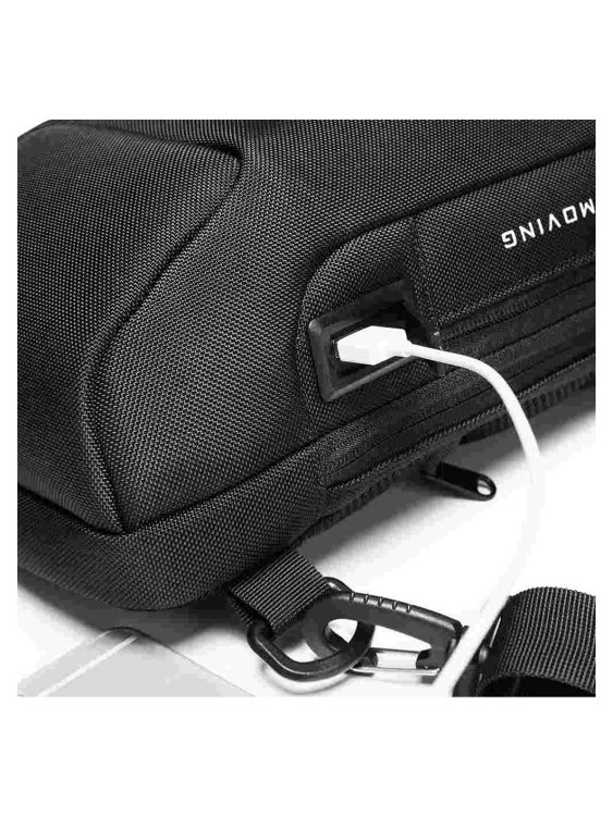 Сумка-слинг Bange BG22085 Black (Черная)
