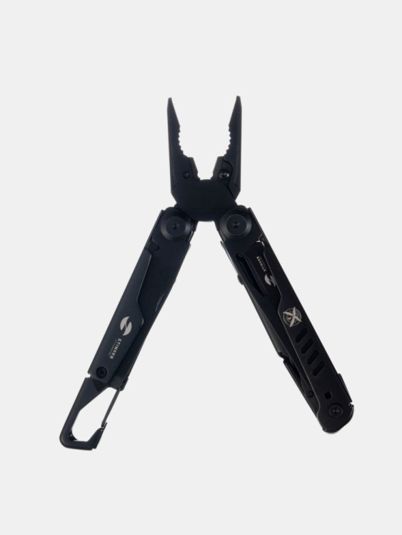 Мультитул STINGER®, 115 мм, 14 функций (Черный)