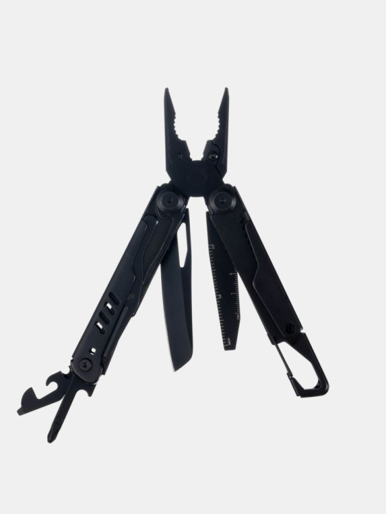 Мультитул STINGER®, 115 мм, 14 функций (Черный)