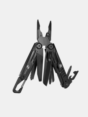 Мультитул STINGER®, 115 мм, 14 функций (Черный)