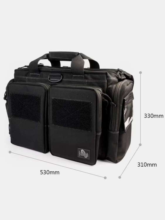 Сумка тактическая через плечо MAGFORCE® MPB-9 Черная