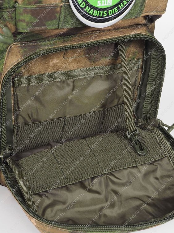 Однолямочный рюкзак Gongtex Rover Sling Hexagon Мох