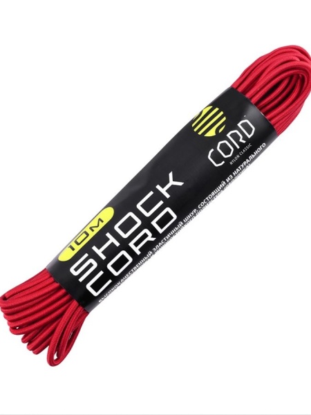Эластичный шнур CORD® Elastic Shock 10 метров Красный