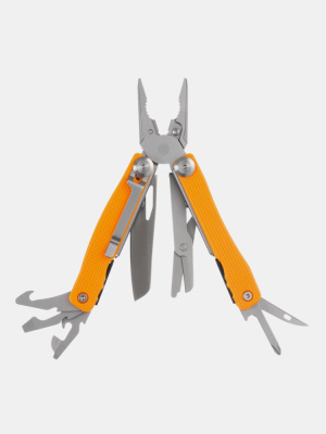 Мультитул STINGER®, 106 мм, 14 функций (Оранжевый)