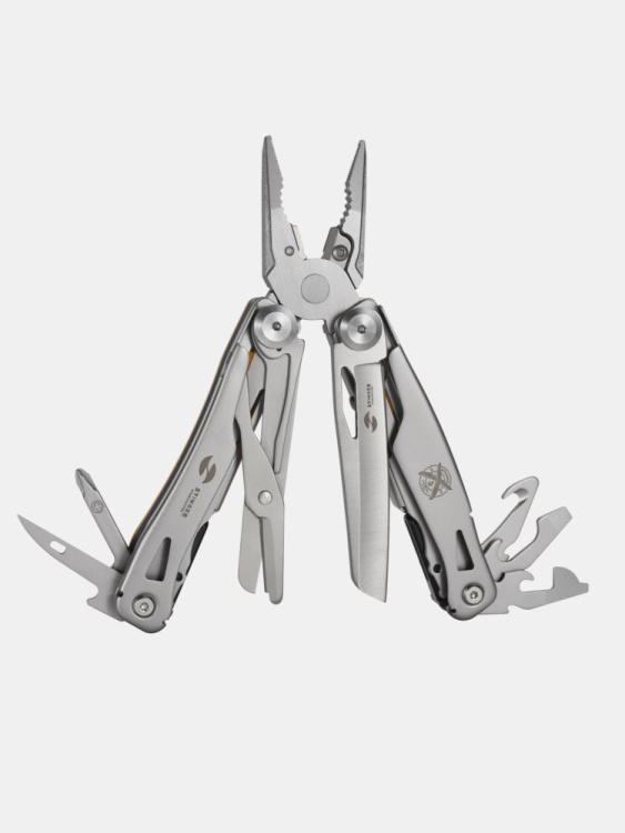Мультитул STINGER®, 106 мм, 14 функций (Оранжевый)
