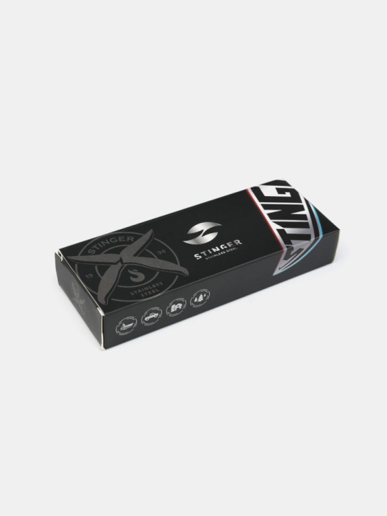 Мультитул STINGER®, 105 мм, 13 функций (Черный)